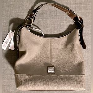 Beautiful NWT & DB Dooney & Bourke Large Gracie Elephant Hobo & Key Ring 🐘